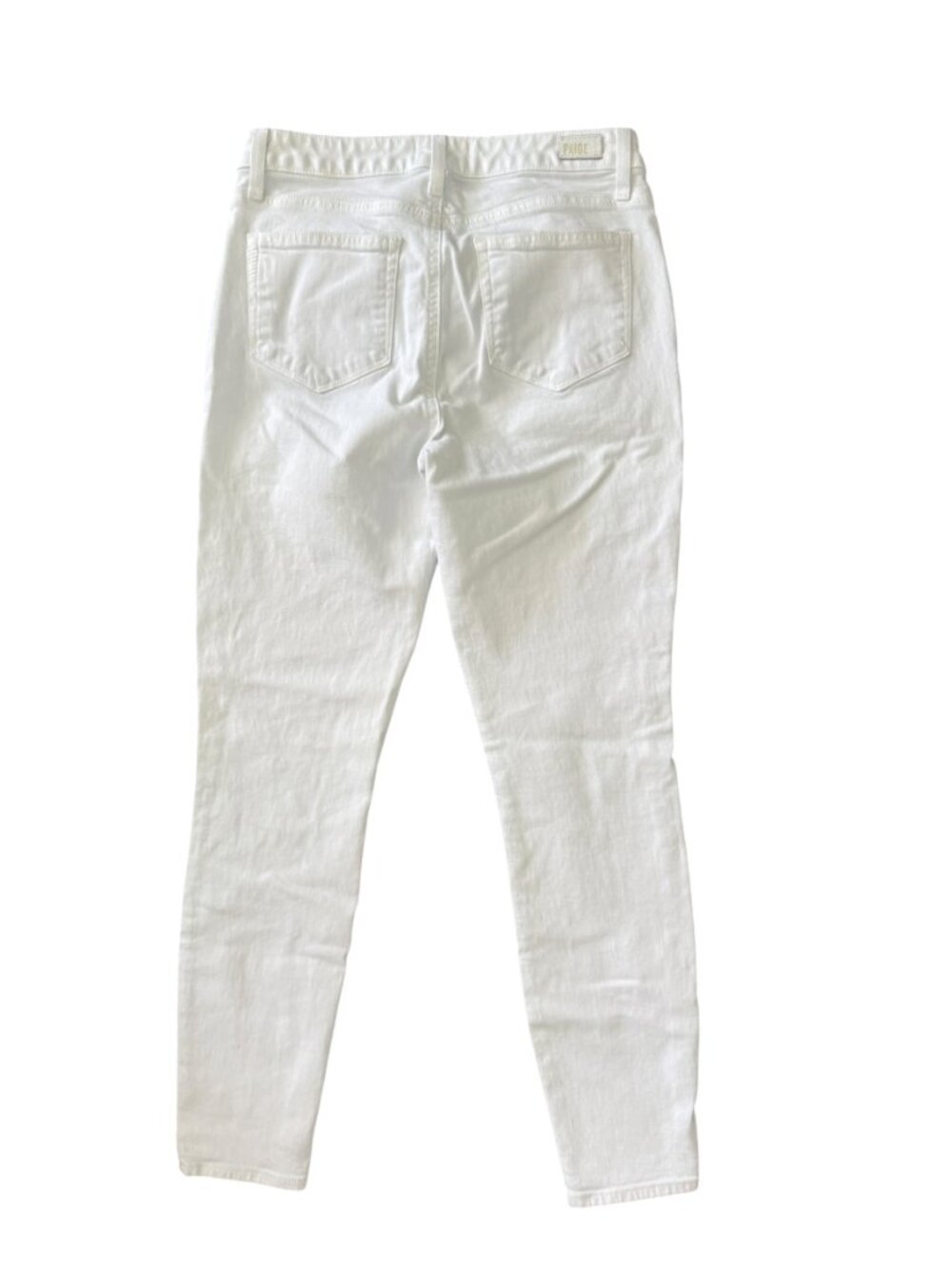 PAIGE Hoxton Ankle Jeans – Crisp White – 28- High Rise/Ankle MSRP $228 - Picture 6 of 12